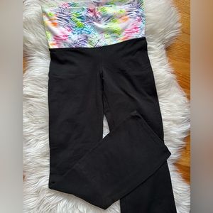 PINK foldover leggings